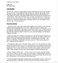Calico Girl Teaching Guide