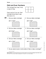 Odd and Even Numbers (Gr. 2)