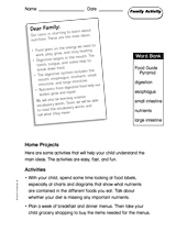 Nutrition: Family Activity