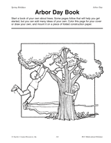 Arbor Day Worksheets & Book Activity