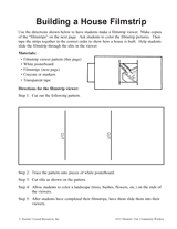 Building a House Filmstrip