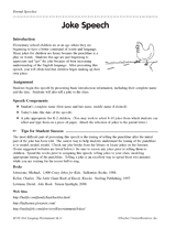 Joke Speech