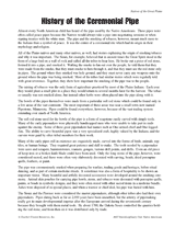 History of the Ceremonial Pipe