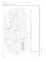 Map of Countries