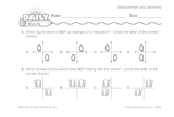 Math Warm-Up 142 for Gr. 3 & 4: Measurement & Geometry