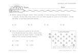 Math Warm-Up 46 for Gr. 3 & 4: Numbers and Numeration
