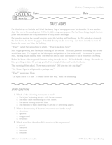 Reading Warm-Up 118 for Gr. 5 & 6: Contemporary Realistic Fiction