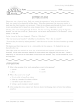Reading Warm-Up 92 for Gr. 5 & 6: Fairy Tales and Folklore