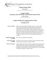 Literature & Math: Stories about Georgia O'Keeffe