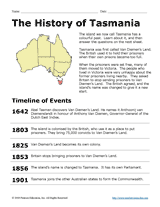The History of Tasmania