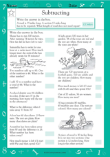 Word Problems: Two-Digit & Three-Digit Subtraction