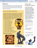 Heroes in Greek Mythology