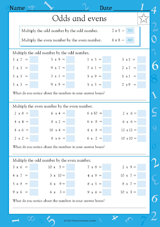 Multiplying Odds and Evens