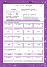 Conversions: Length (Grade 5)