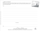 Write a Letter to a Friend