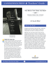 The Watch That Ends the Night: Voices from the Titanic Teachers' Guide