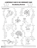 A Birthday Cake is No Ordinary Cake Activity Kit