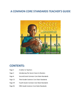 The Soccer Fence Common Core Teacher's Guide