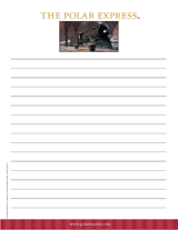 The Polar Express Stationery