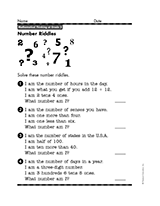 Number Riddles